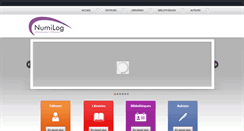 Desktop Screenshot of numilogpro.com