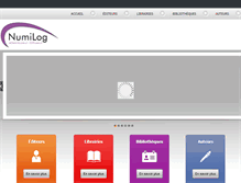 Tablet Screenshot of numilogpro.com